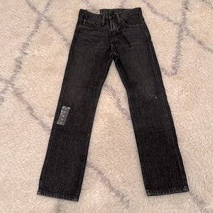 Abercrombie and Fitch kids size 10 black denim jeans